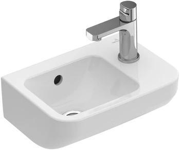 Villeroy & Boch Omnia Architectura handenwasser 360 x 260 mm - wit - met kraangat rechts - met overloop 43733601