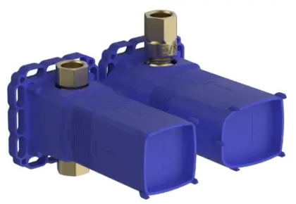Hansa Hansamatrix inbouwlichaam voor thermostaat 2 functies 44030100