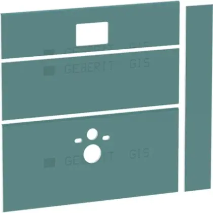 Geberit GISeasy set platen voor hang-wc