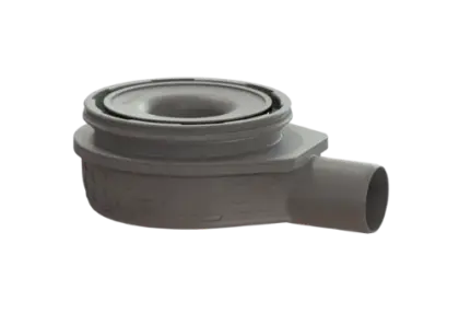 Kessel Ultraflat 79 basiselement horizontaal met zijafvoer 50 mm - 57 ltr/min 44700