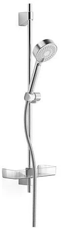 Hansa HansaBasicjet doucheset 720 mm - met handdouche Basicjet 95 mm - 3 stralen - chroom - doucheflexibel 1750 mm - zeephouder 44780133