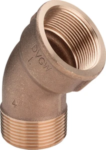 Viega brons knie 45° MF 6/4 x 6/4 448288
