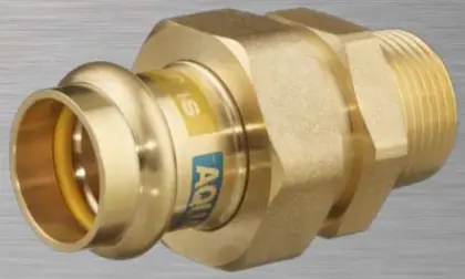 Combiline Aquagas 3-delige koppeling MF 22 x 3/4 M (V-profiel) 4508022034