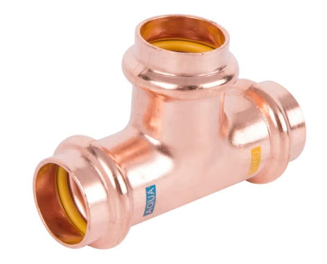 Combiline Aquagas T-stuk 18 x 18 x 18 mm (V-profiel) 45100181818