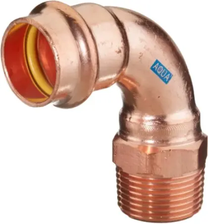 Combiline Aquagas overgangsbocht 90° MF 18 x 1/2 M (V-profiel) 4525018012