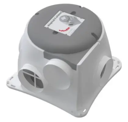 Zehnder ComfoFan Silent 425 Centrale ventilatieunit DN125/160 - hygro - RF - randaarde en 5-aderige voedingskabel 458306610
