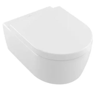 Verde hangtoilet PACK DirectFlush 370 x 530 mm (hangtoilet + zitting met softclose) - wit - zonder spoelrand 4657HR01
