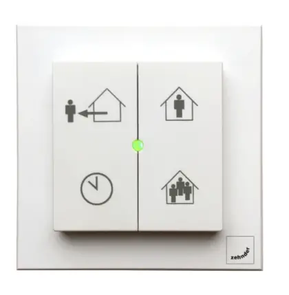 Zehnder EVO Switch - draadloze bediening met 4 drukknoppen 471100017