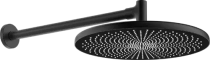 Hansa HansaAurelia regendouche 300 mm - wandmontage - zwart mat 4726030033