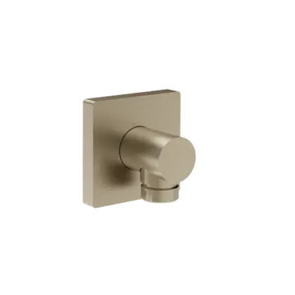 GESSI Emporio Shower Wateraansluitpunt Finox Brushed Nickel 47369#149
