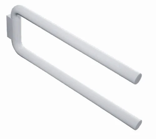 Hewi serie 477 handdoekhouder dubbel - wit 477.09.100 99