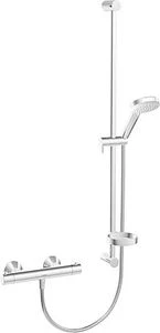 Hansa Hansaunita opbouw douchesysteem - chroom - Unita douchethermostaat - doucheset 900 mm - handdouche - doucheflexibel 1/2 x 1750 mm 48130131