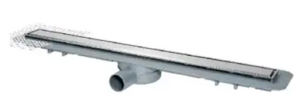 Kessel stankafsluiter vr linearis compact/comfort waterslothoogte 50mm Inox 48602
