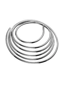 Schell buis 10 mm (rollengte 5 m) - chroom 487410699