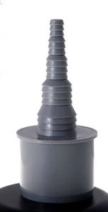Airfit PVC slangnippel recht 8-25 mm x 50 mm 50011SN