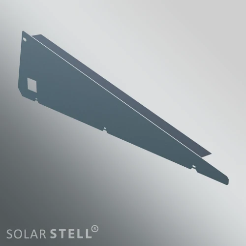 Blubase Connect zijplaat landscape rechts - alu (doos 50st) - prijs per stuk 500131