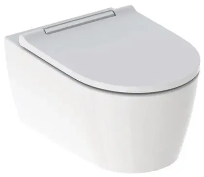 Geberit One hangtoilet PACK (hangtoilet + zitting met softclose) - wit KeraTect - B365x540 mm 500.201.01.1