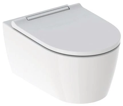 Geberit One hangtoilet PACK (hangtoilet + zitting met softclose) - wit KeraTect - B365x540 mm 500.201.01.1