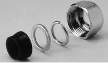 Begetube klemkoppeling M24 x 18/1 - dunwandige buis - prijs per stuk 500570128