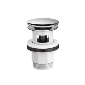 Hansgrohe Push-Open afvoerplug 5/4 x 64 mm - click-clack - chroom - kunststof 50105000