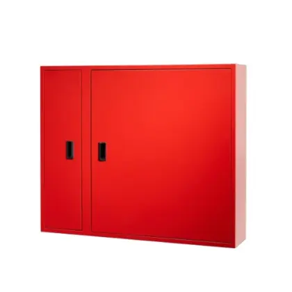 Dimex Haspel haspelkast dubbel - rood - met brandblussercompartiment 5010