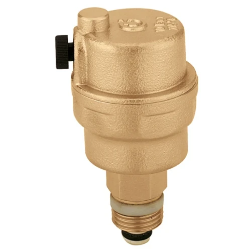 Caleffi 502 Robocal automatische ontluchter 3/8 M - messing - met afsluitklep 502530