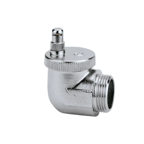 Caleffi 504 Aercal haakse automatische ontluchter 1/2 - chroom 504401