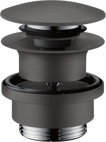 Axor afvoerplug clic-clac - brushed black chrome 51300340