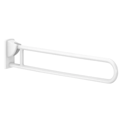 Delabie opklapbare handgreep 32 x 900 mm - wit nylon - max. belasting 135kg 5171N