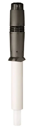 Ubbink Sekurit concentrisch PP/PP dakdoorvoer 80/125 mm (lengte 1570mm) 5184404