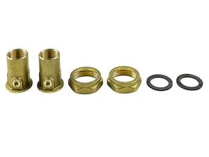 Grundfos CPL messing pompkoppelingset afsluitbaar FF 5/4 x 3/4 - prijs per set 519802