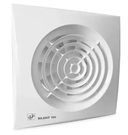 Soler & Palau Silent 100 CZ badkamerventilator - wit - 95m³/h - 230V 5210400700