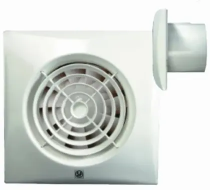 Soler & Palau Silent 100 CRZ badkamerventilator met timer - wit - 95m³/h - 230V 5210401500