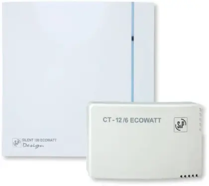 Soler & Palau Silent 100 Design kit voor luchtververser + transfo CHZ - 12V 5210605300