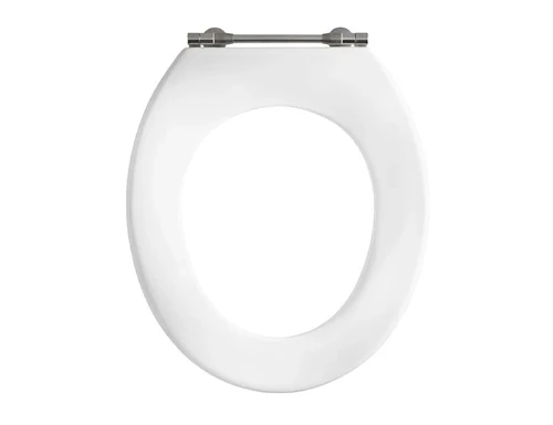 Pressalit Projecta toiletzitting - wit - scharnier doorlopend 53011-BY3999