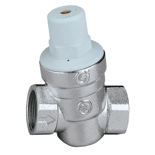 Caleffi drukregelaar FF 3/4 x 3/4 - 1-6 bar - chroom 533051