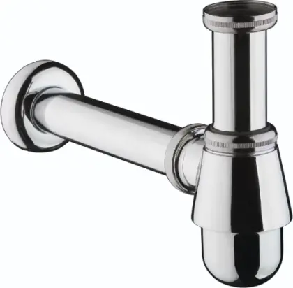 Hansgrohe Standard bekersifon zonder afvoerplug voor bidet 5/4 x 32 mm - chroom 55213000