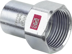 Viega Prestabo staal verzinkt inschuif puntstuk MF 18 x 1/2 F 559144