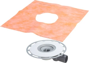 Viega Advantix badkamerafvoer - horizontaal - zonder opzetstuk - met afdichtingsmanchet (Kerdi) 565695