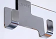 Huppe WSS houder voor wisser - chroom 600311000