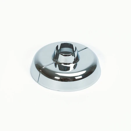 Begetube Optima afdekrozet dubbel - chroom - hartafstand 50 mm 611502215