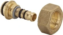 Geberit Mepla 2-delige koppeling met losse moer conisch dichtend MF 20 x EK3/4 F 612.623.00.5