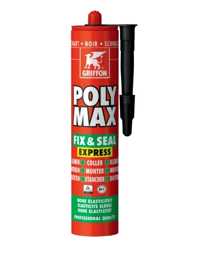 Griffon Polymax Fix & Seal Express koker 425g zwart 6150454