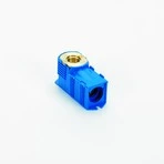 Begetube B-Press messing muurinbouwdoos 90° FF 20 x 1/2 F blauw - zonder bevestigingsbeugel 621262835