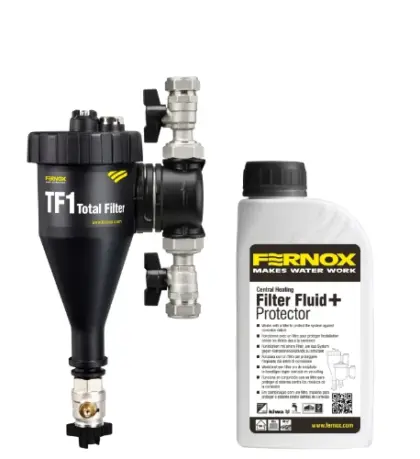Fernox TF 1 Compact vuilafscheider 22 x 22 mm - max 125°C/3bar 62241