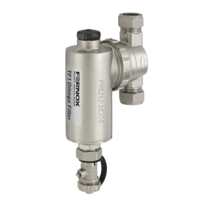 Fernox TF1 Omega vuilafscheider met magneet 22 x 22 mm 62248