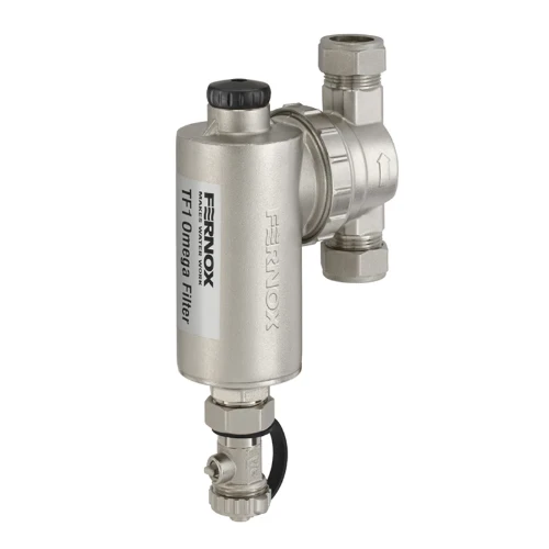 Fernox TF1 Omega vuilafscheider met magneet 22 x 22 mm 62248