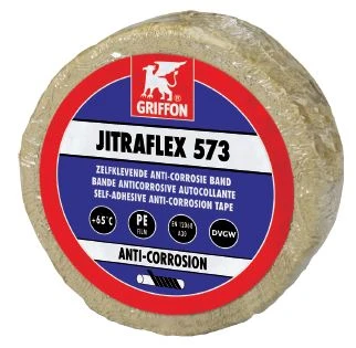 Griffon Jitraflex 573 vetband (rollengte 10m) 100 mm - grijs - beschermband voor koude verzinkte stalen leidingen 6311670