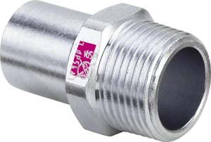 Viega Prestabo staal verzinkt inschuif puntstuk MM 22 x 3/4 M 642082