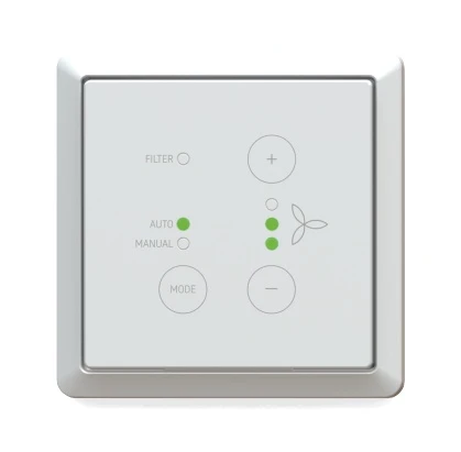 Zehnder ComfoNet Switch C67 - 5-Standenschakelaar - ComfoAir Q - opbouw 655010255